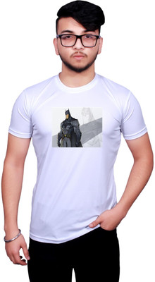 KRYONIX Printed Men Round Neck Multicolor T-Shirt