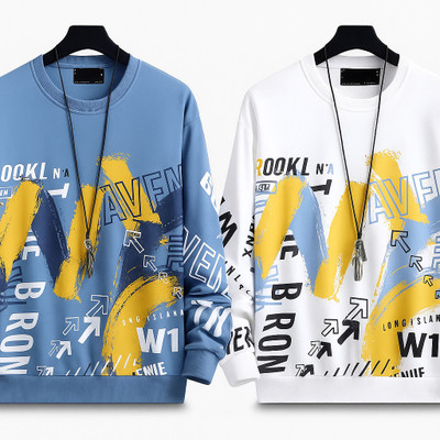 cnw Full Sleeve Printed Men Sweatshirt