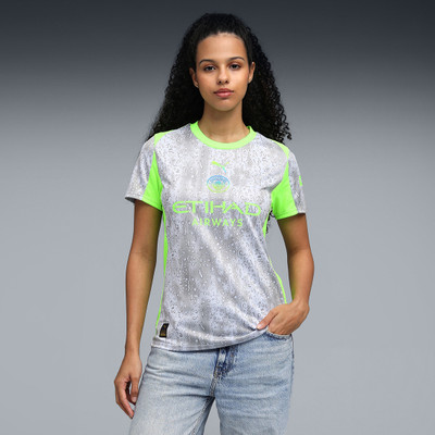 PUMA Printed Women Round Neck Blue T-Shirt