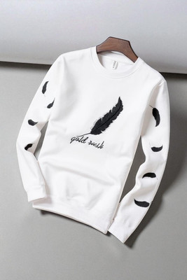 Autna Printed Men Round Neck White T-Shirt