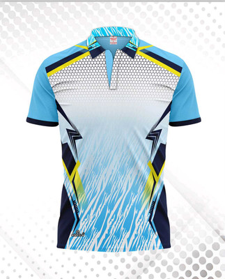 GRATITUDE ROCK Sporty Men Polo Neck Multicolor T-Shirt