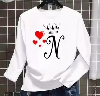 clickwell Printed Men Round Neck White T-Shirt