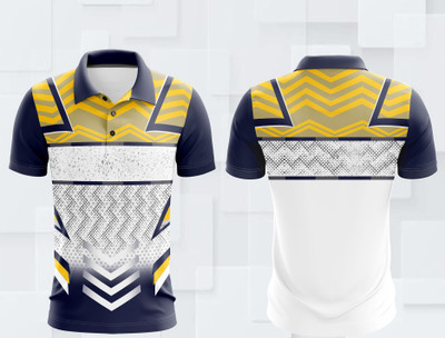 EpicSports Printed Men Polo Neck Multicolor T-Shirt