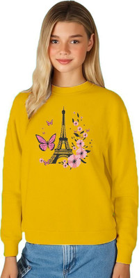 HouseOfCommon Printed Women Round Neck Yellow T-Shirt