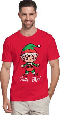 Buy That Trendz Printed Men Round Neck Red T-Shirt