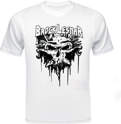 Ashu Fashion Graphic Print Men Round Neck White T-Shirt