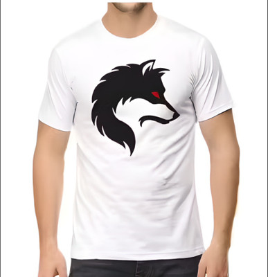Siste Solid Men Round Neck White T-Shirt