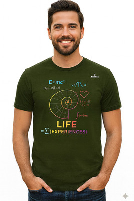 Epivu Printed Women Round Neck Green T-Shirt