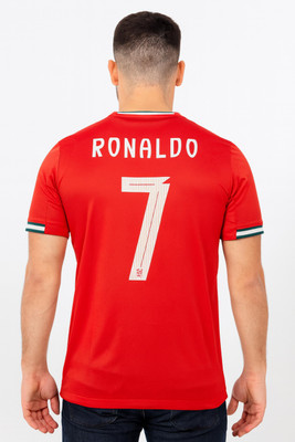 UNIQ Printed Men Round Neck Red T-Shirt