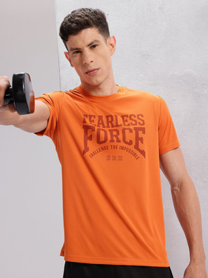 HRX by Hrithik Roshan Printed Men Round Neck Multicolor T-Shirt