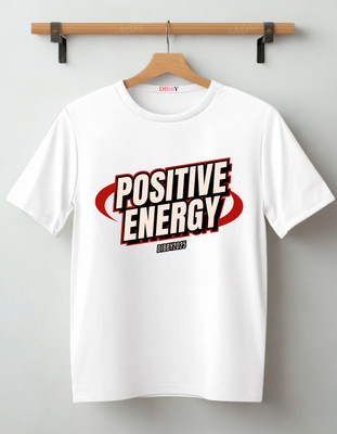 DIBBY Graphic Print Men Round Neck White T-Shirt