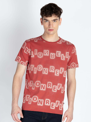 Status Quo Printed Men Round Neck Pink T-Shirt