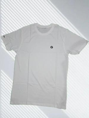 FIRESPLASH Solid Men Round Neck White T-Shirt