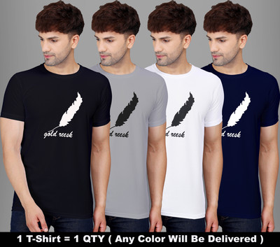 Printed Women Multicolor T-Shirt For Rs. 109 @ 95 %