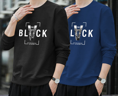 Manly Tees Printed Men Round Neck Multicolor T-Shirt