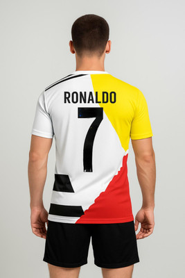 MSV Printed Men Round Neck Multicolor T-Shirt