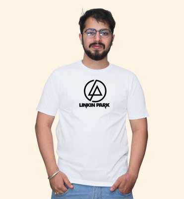 AWARA BACHA Graphic Print Men Round Neck Black T-Shirt