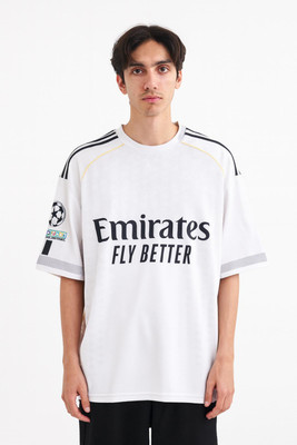 MSV Printed Men Round Neck White T-Shirt
