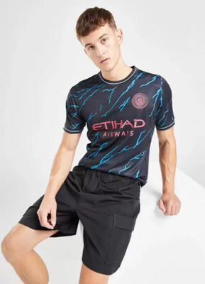 teky Printed, Typography Men Round Neck Multicolor T-Shirt