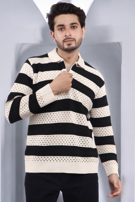 LWALS Printed Men Polo Neck Multicolor T-Shirt