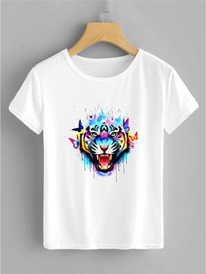 HamsaMART Printed Men Round Neck Multicolor T-Shirt