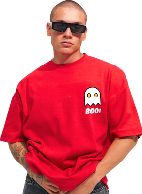 Cool Plus Solid Men Round Neck Red T-Shirt