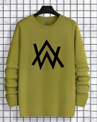 LGGARMENTS Printed Men Round Neck Green T-Shirt