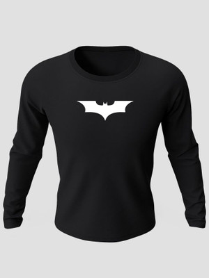 London Crew Printed Men Round Neck Black T-Shirt