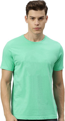 Tee town Graphic Print Men Round Neck Green T-Shirt