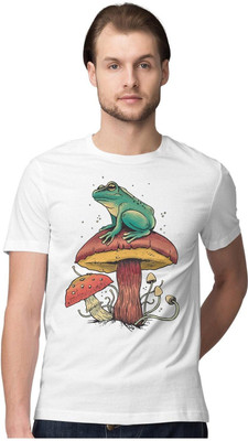 KRYONIX Solid Men Round Neck White T-Shirt