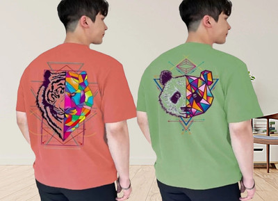 xpecto style Printed Men Round Neck Multicolor T-Shirt