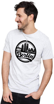 KRYONIX Solid Men Round Neck White T-Shirt