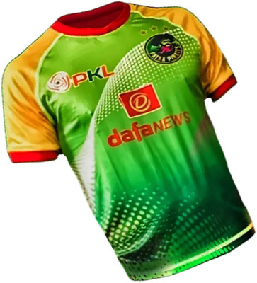 Prasi Printed Men Round Neck Multicolor T-Shirt