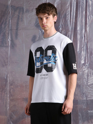 Hubberholme Graphic Print Men Round Neck White T-Shirt