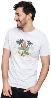 GPGARMENTSS Printed, Solid Men Round Neck Multicolor T-Shirt