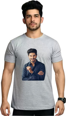 Deccan Store Printed Men Round Neck Grey T-Shirt