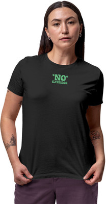 Fighterhero Printed Women Round Neck Grey T-Shirt