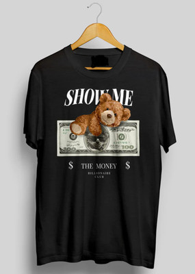 sova legacy Graphic Print Men Round Neck Black T-Shirt