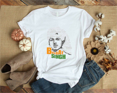 HamsaMART Printed Men Round Neck White T-Shirt