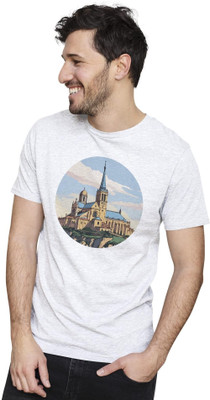 GPGARMENTSS Printed Men Round Neck Multicolor T-Shirt