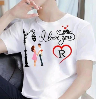 GPGARMNETS Printed Men Round Neck White T-Shirt