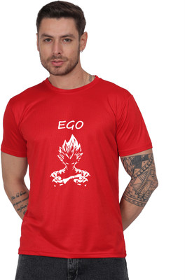 Atharva Trends Graphic Print Men Round Neck Red T-Shirt