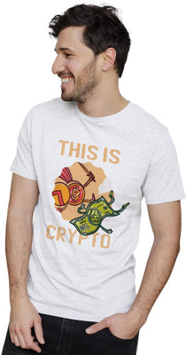 GPGARMENTSS Printed Men Round Neck Multicolor T-Shirt