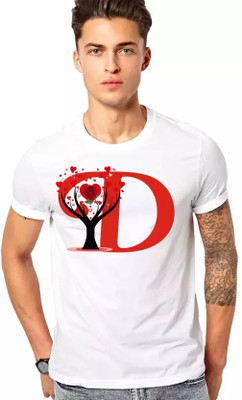 clickwell Printed Men Round Neck White T-Shirt