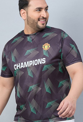 Austivo Graphic Print Men Round Neck Multicolor T-Shirt