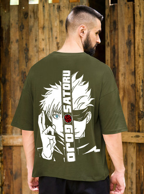 TEESHACK Printed Men Round Neck Green T-Shirt