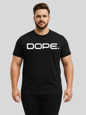 KART BLACK Printed Men Round Neck Black T-Shirt