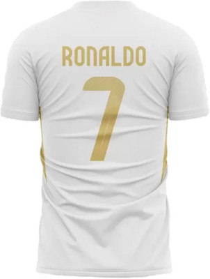 YUTU Printed Men Round Neck White T-Shirt