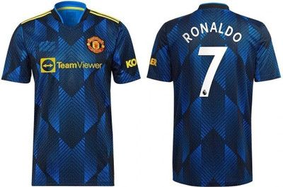 SLICS Printed Men Round Neck Blue T-Shirt