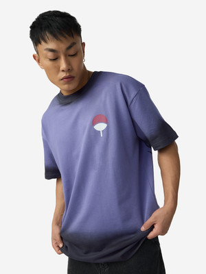 The Souled Store Cartoon Men Round Neck Blue T-Shirt